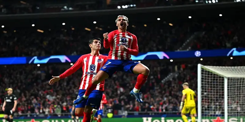 Atletico Madrid đang tiến về cánh cổng UCL